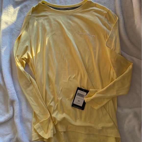 TunaSkin Yellow Long Sleeve Shirt - Picture 1 of 2